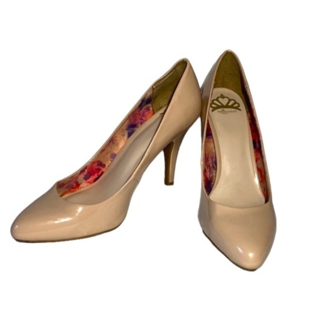 FERGALICIOUS Symphony Nude Patent Heels - Women’s 9.5